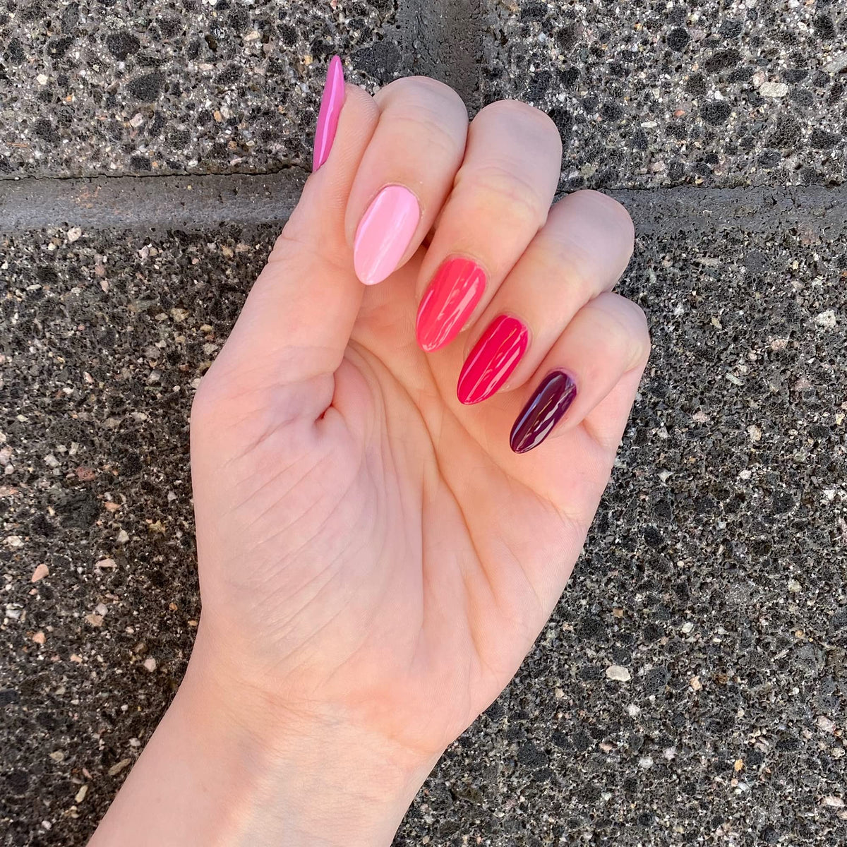 Dazzle Dry Mini Flight Coronado vernis Heart of Fire