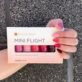 Dazzle Dry Mini Flight Coronado vernis Raspberry Crème