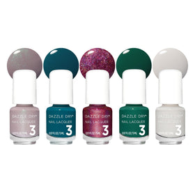 Dazzle Dry Mini Flight Romanticize avec 5 mini vernis à ongles