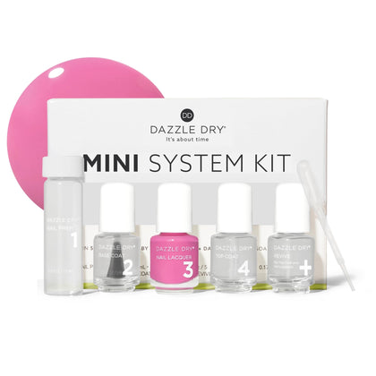 Dazzle Dry Mini Kit Cherry Parfait avec produits de soin des ongles