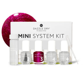 Dazzle Dry Mini Kit Kaleidoscope avec tous les produits visibles