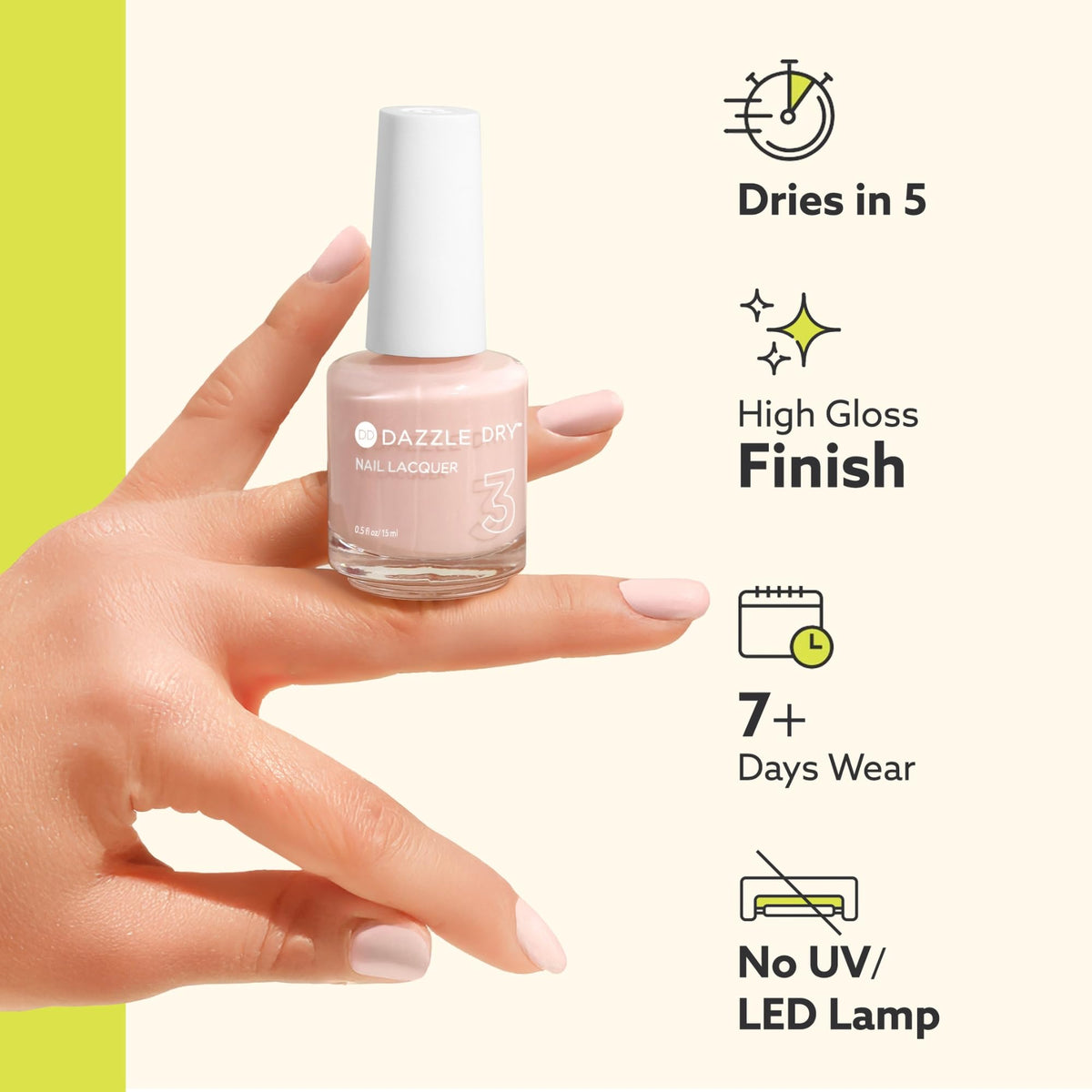 Dazzle Dry Top Coat Matifiant packaging