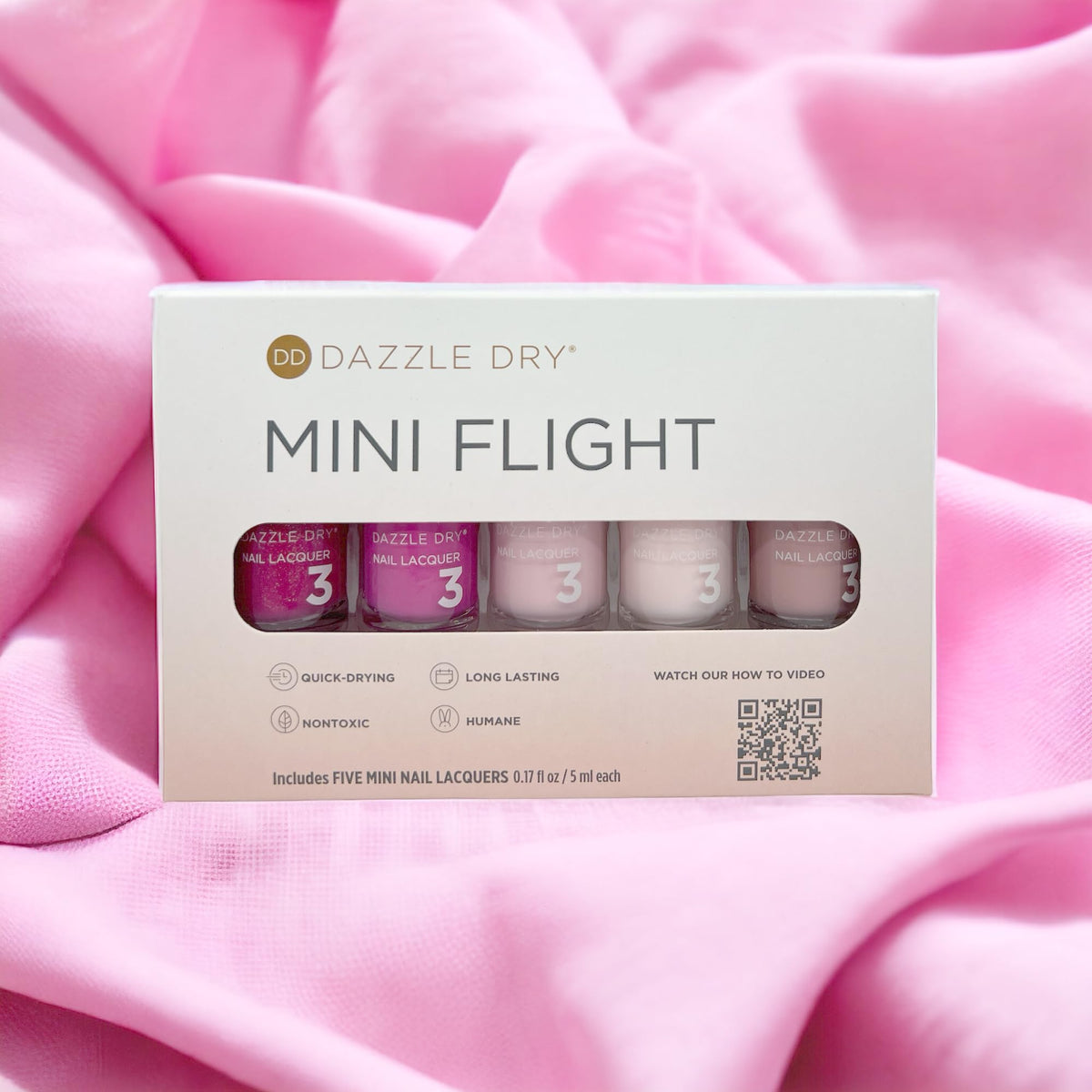 Dazzle Dry vernis XOXO rose bubble gum