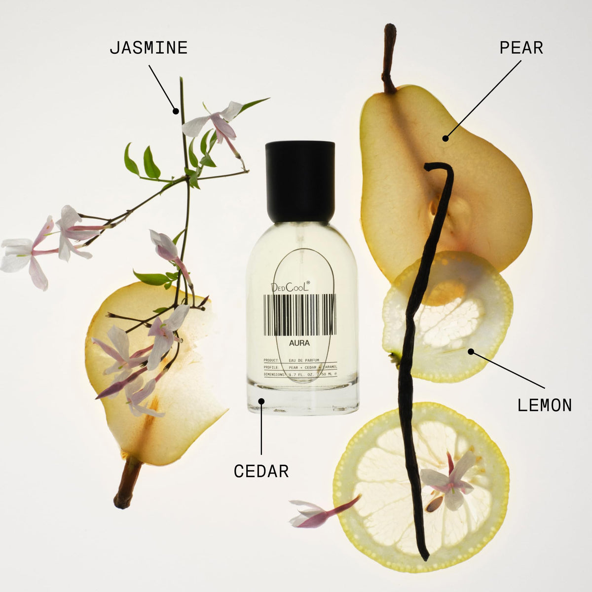 DedCool Eau de Parfum Aura 15 mL atomiseur en gros plan