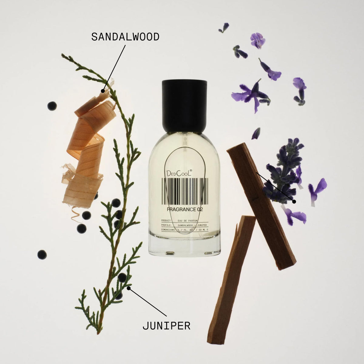 DedCool Eau de Parfum Fragrance 02 15 mL ambiance lifestyle