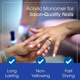 DeEnti Monomer Liquide Acrylique 32oz avec étiquette