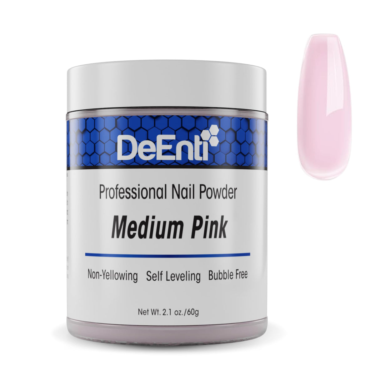 DeEnti Poudre Acrylique Rose 2oz vue de face