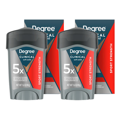 Degree Antiperspirant Déodorant Clinique 2 Pack vue avant
