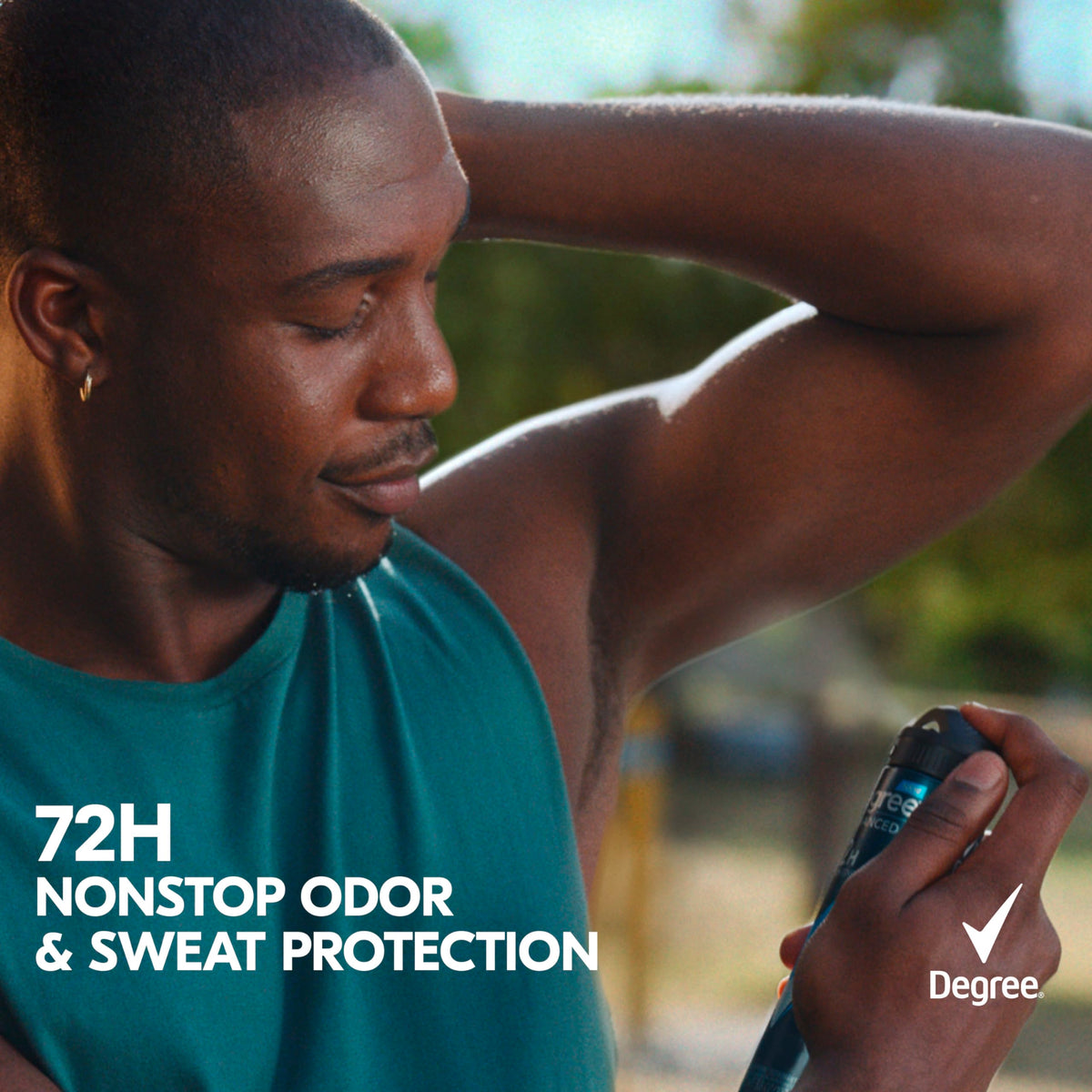 Degree Antiperspirant Déodorant Cool Rush utilisation quotidienne