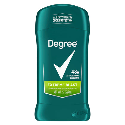 Degree Antiperspirant Déodorant Homme 48h, emballage de 6 unités