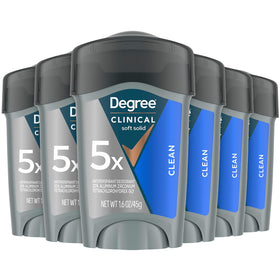 Degree Antiperspirant Déodorant Homme pack de 6 de 48 g