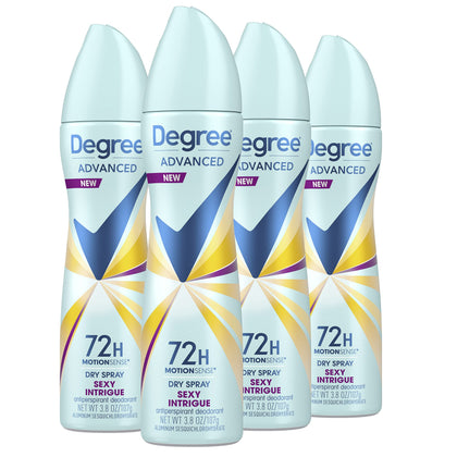 Degree Antiperspirant Déodorant Spray Sexy Intrigue vue avant