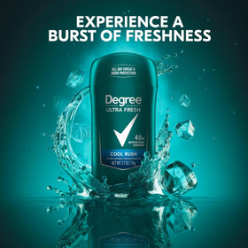 Degree Antiperspirant Stick application demonstration