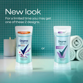 Degree Déodorant Antitranspirant Lavande & Nénuphar 125g avec étiquette