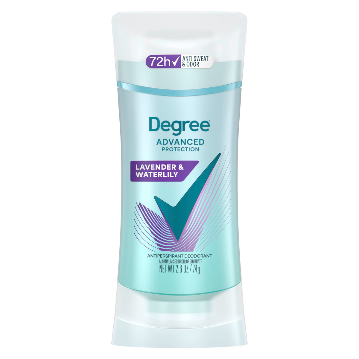 Degree Déodorant Antitranspirant Lavande & Nénuphar 125g vue avant