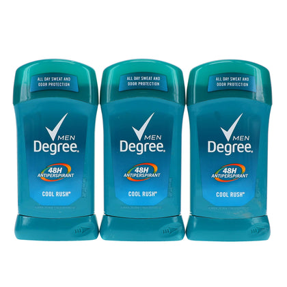 Degree déodorant pour hommes Cool Rush 2,7 oz vue avant