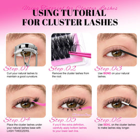 Démakeur de maquillage pour cils fourni dans le kit MilyBest