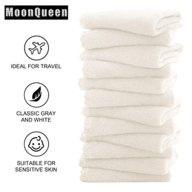 Démaquillage avec serviette MOONQUEEN sous l'eau