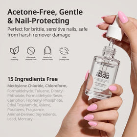 Démélant à ongles BTARTBOXNAILS appliqué sur un ongle