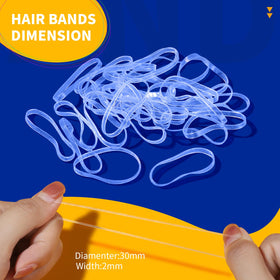 Démonstration d'élastiques à cheveux Teenitor en usage