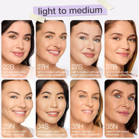 Démonstration de l'application du concealer tarte