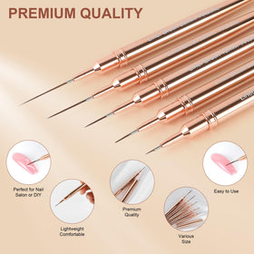 Démonstration de l'utilisation des stylos Artdone pour créer des motifs de nail art