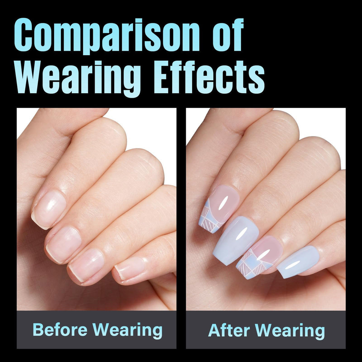 Démonstration de l'utilisation des tips d'ongles TOMICCA