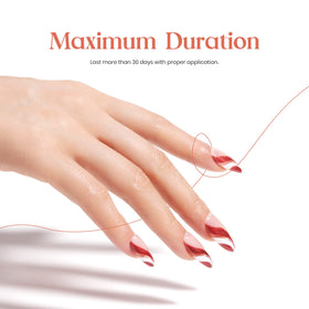 Démonstration de l'utilisation du gel d'extension d'ongles beetles