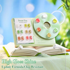 Démonstration de la durcissement du vernis gel sous lampe LED