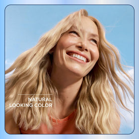 Démonstration de la texture de la coloration Clairol