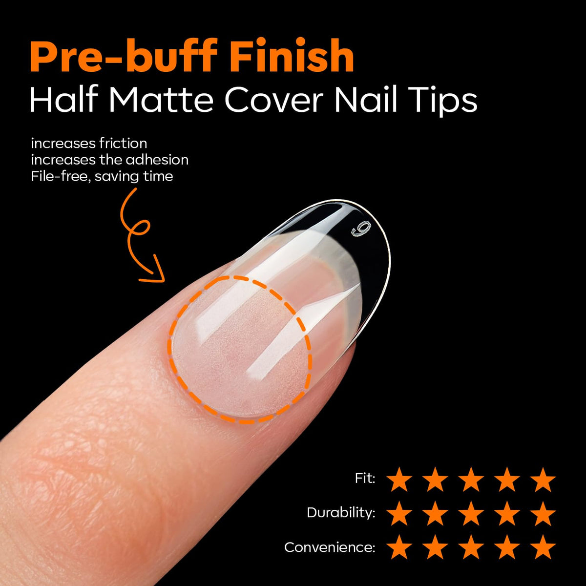 Démonstration de manucure DIY avec les tips d'ongles modelones