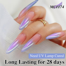 Démonstration de nail art avec Vernis Gel Cat Eye