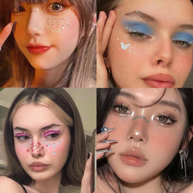 Démonstration des gems de visage sur le visage