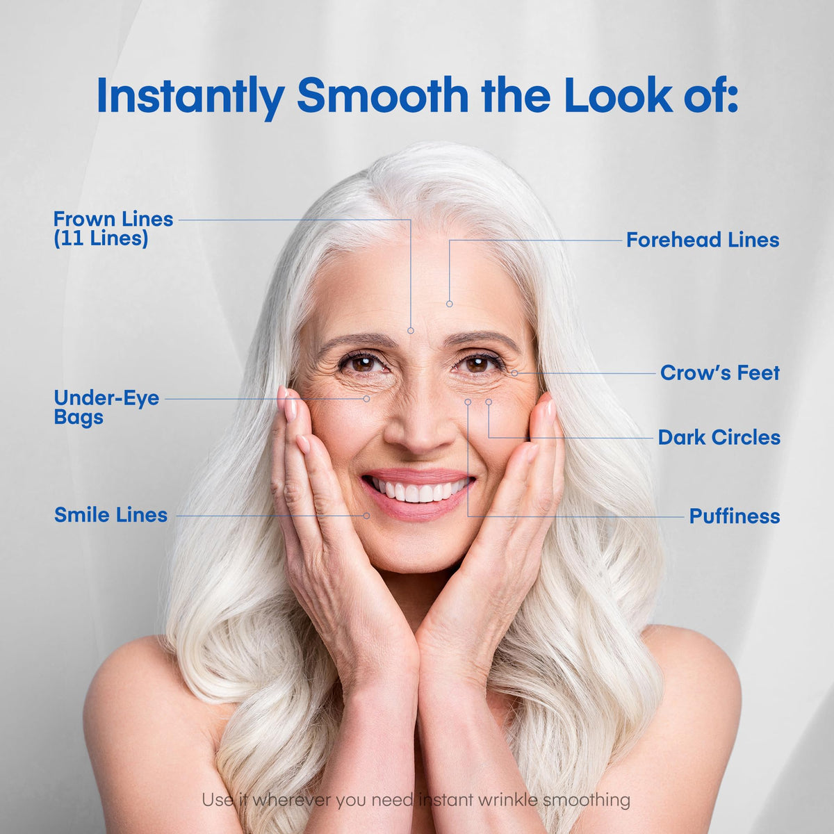 Démonstration du sérum HealthyDerm sur un modèle