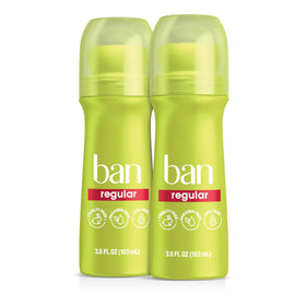 Déodorant antisudorifique roll-on Ban invisible 100ml vue avant