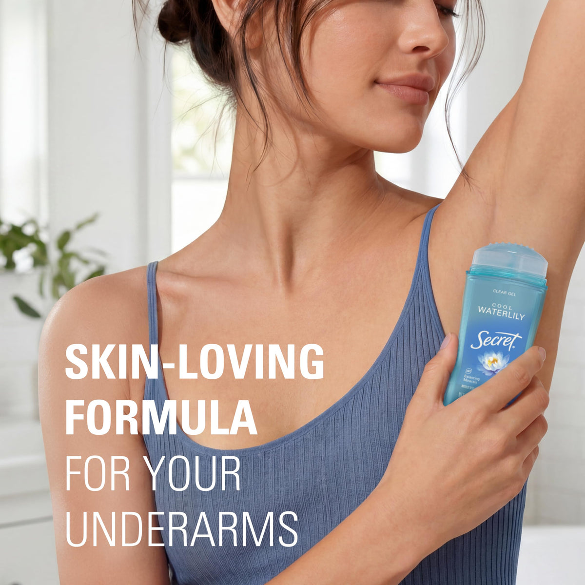 Déodorant Antitranspirant Secret avec texture gel