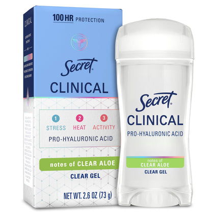 Déodorant antitranspirant Secret Clinical Strength 100H vue avant