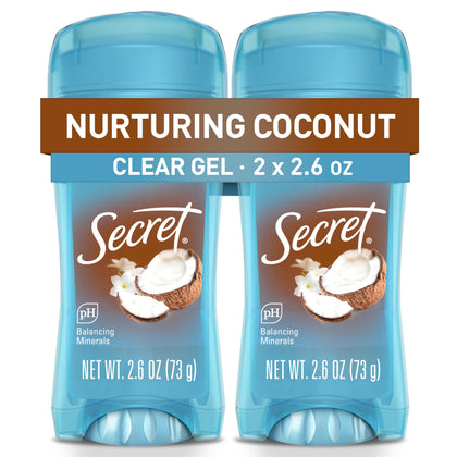 Déodorant Antitranspirant Secret Gel Clair Femme 72h vue avant