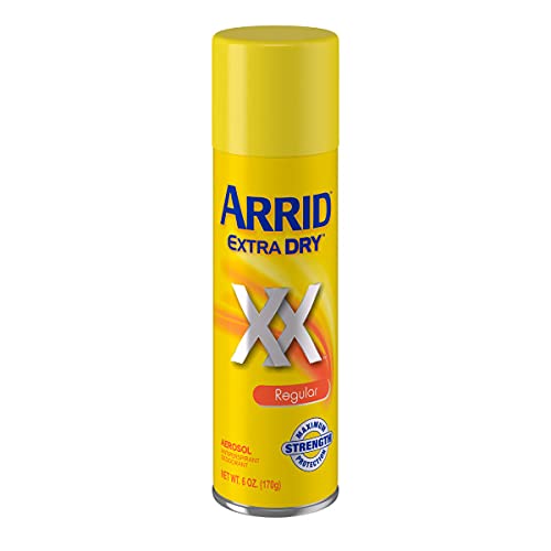 Déodorant Arrid XX Extra Sec Aerosol 6 oz vue de dos