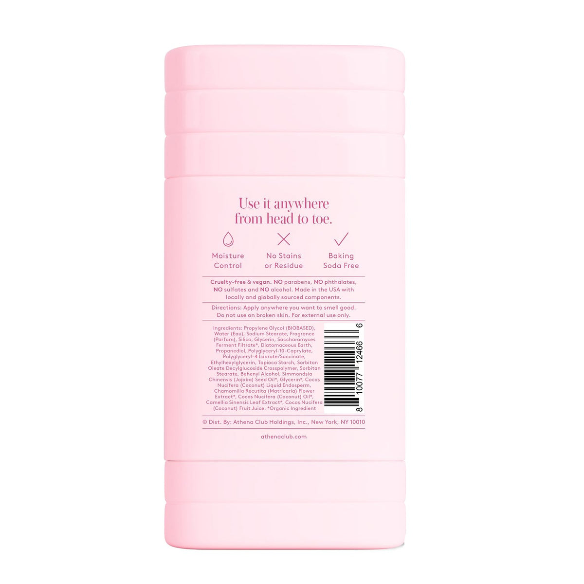 Déodorant Athena Club Petal Bloom 127g dans un cadre floral
