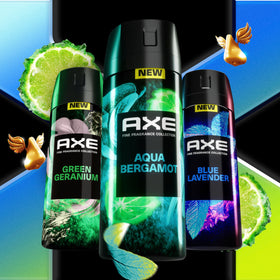 Déodorant AXE Aqua Bergamot en situation de vie quotidienne