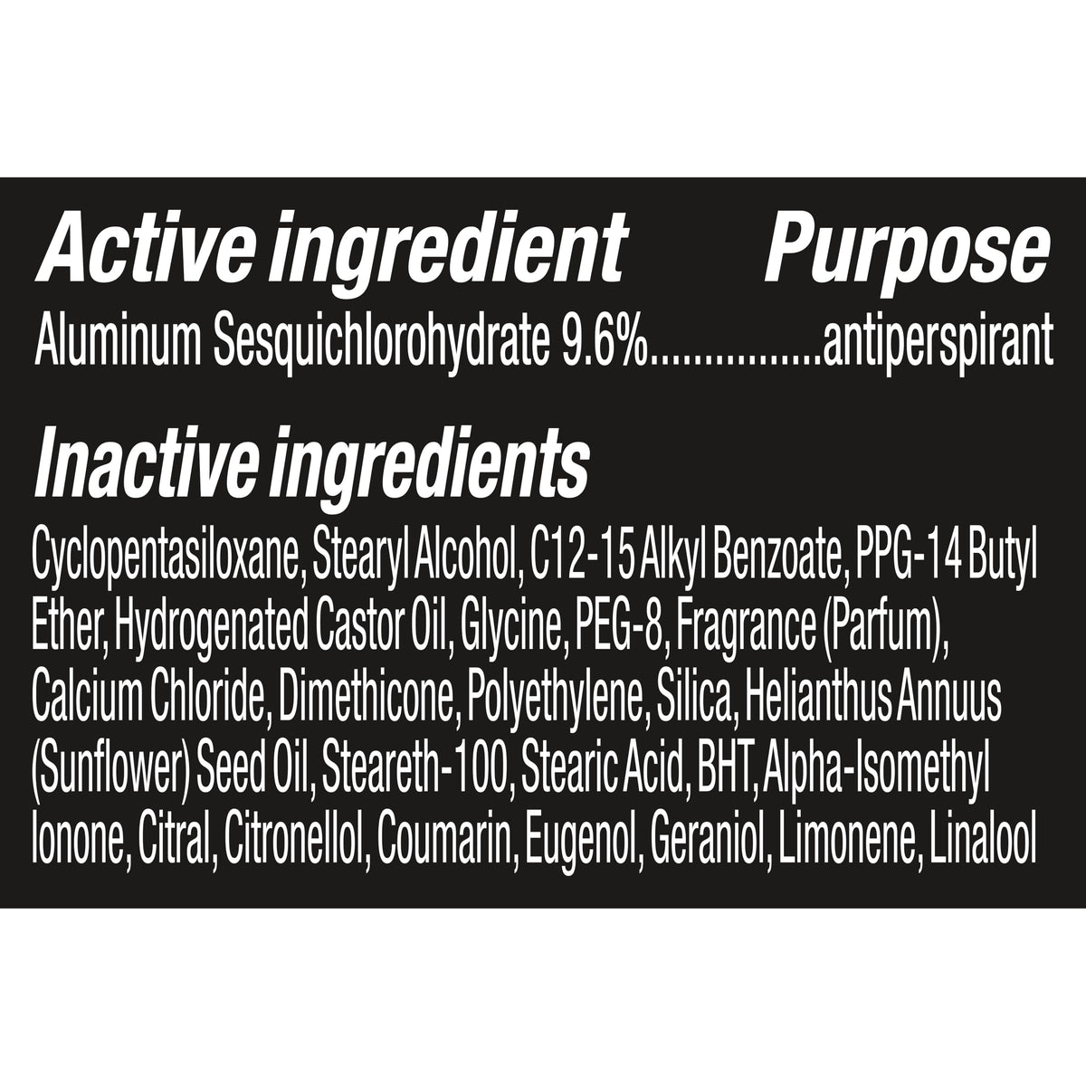 Déodorant AXE Black Vanilla 110g dans une salle de bain moderne