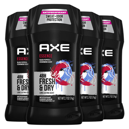 Déodorant AXE Essence antitranspirant 4 pièces vue avant