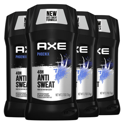 Déodorant AXE Phoenix 4PK vue avant avec emballage