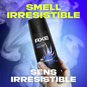 Déodorant AXE Phoenix en situation quotidienne