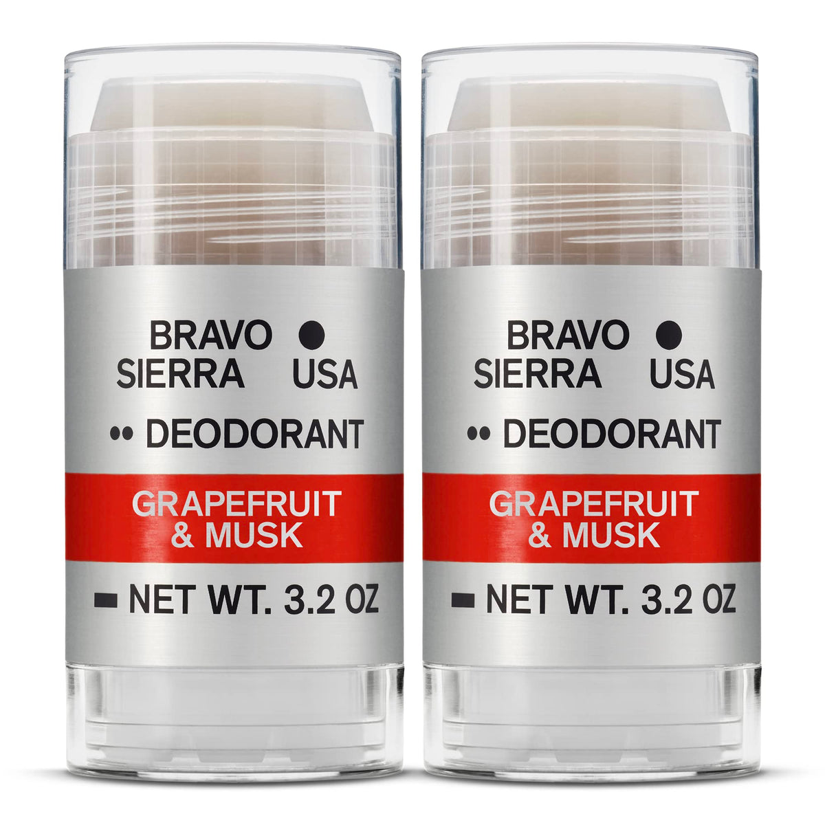 Déodorant Bravo Sierra sans aluminium 2-pack vue de face