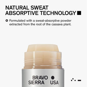 Déodorant Bravo Sierra sans aluminium application sur le bras