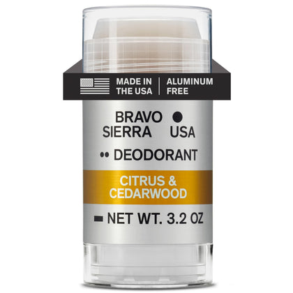 Déodorant Bravo Sierra sans aluminium vue avant