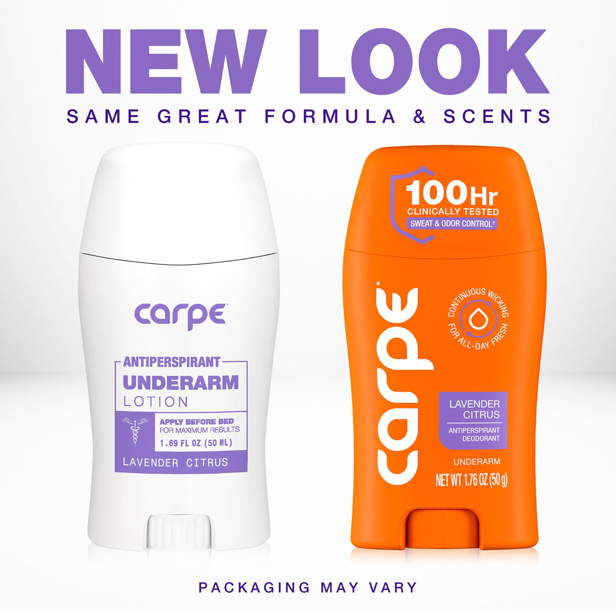 Déodorant Carpe Antiperspirant Femme 100h Lavande Agrumes - Détails de la texture