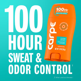 Déodorant Carpe Clean Sport packaging